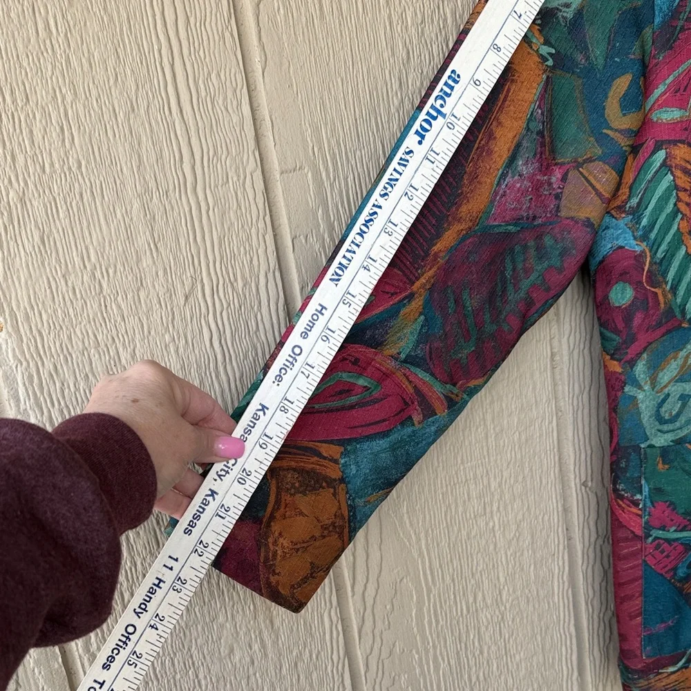 Vintage Abstract Women's Jacket